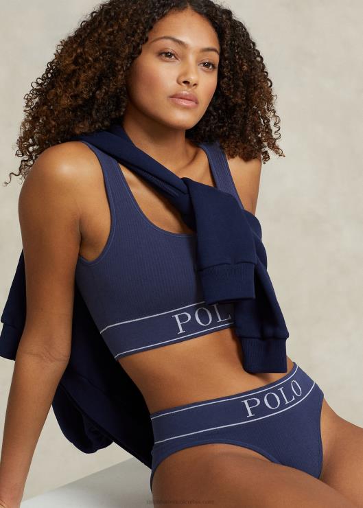 calzoncillo moderno sin costuras con logo mujer Armada Ralph Lauren 2XR2V3386