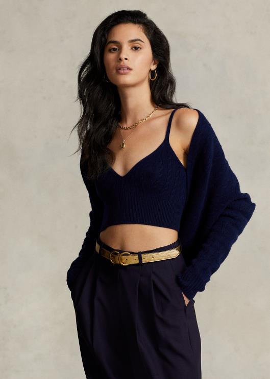 bralette de ochos de lana y cachemir mujer Armada Ralph Lauren 2XR2V3115