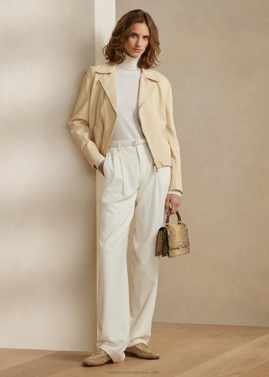 cuello alto de cachemira mujer crema de lujo Ralph Lauren 2XR2V3528