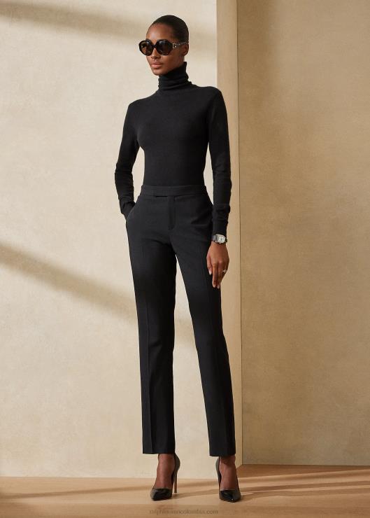 cuello alto de cachemira mujer negro Ralph Lauren 2XR2V3526