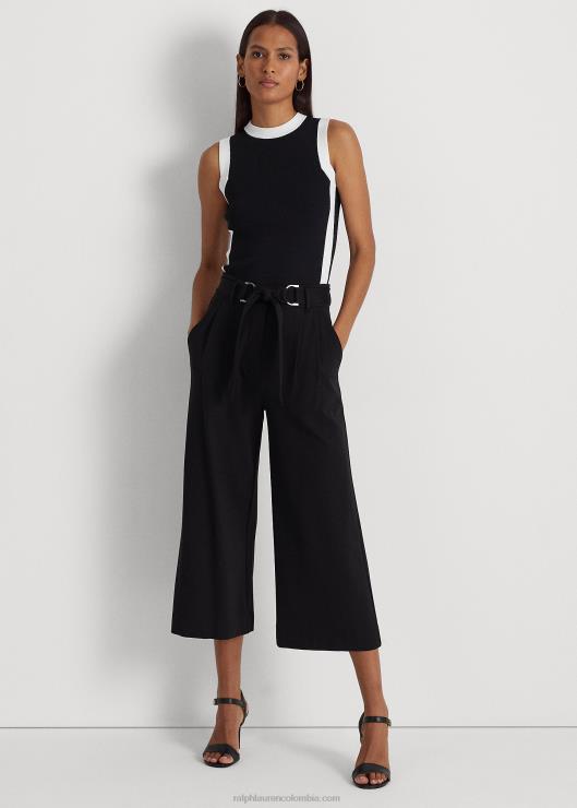 jersey bicolor sin mangas mujer blanco negro Ralph Lauren 2XR2V3838