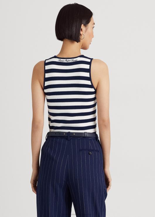 jersey sin mangas a rayas mujerRalph Lauren 2XR2V9546
