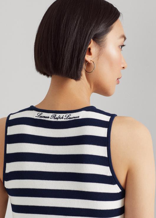 jersey sin mangas a rayas mujerRalph Lauren 2XR2V9546
