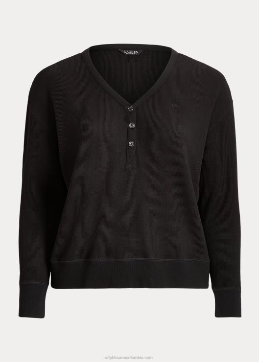 jersey térmico con cuello henley mujerRalph Lauren 2XR2V4815