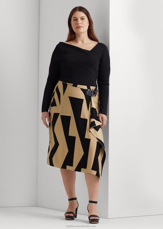 suéter asimétrico de manga larga mujerRalph Lauren 2XR2V4781