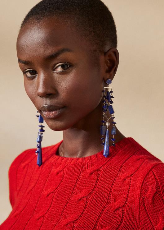 suéter corto de ochos de cachemira mujer colorete Ralph Lauren 2XR2V3471