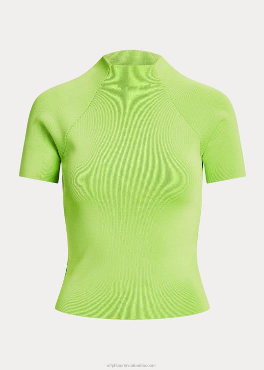 suéter de manga corta con cuello alto mujer cal electrica Ralph Lauren 2XR2V3898