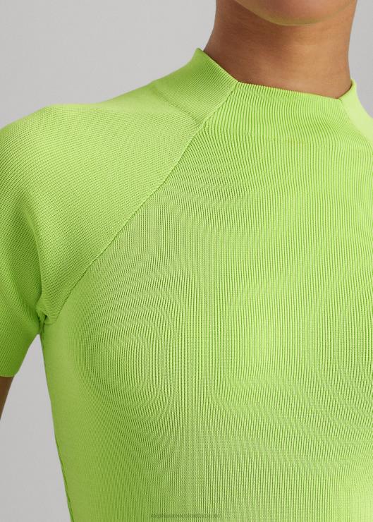 suéter de manga corta con cuello alto mujer cal electrica Ralph Lauren 2XR2V3898