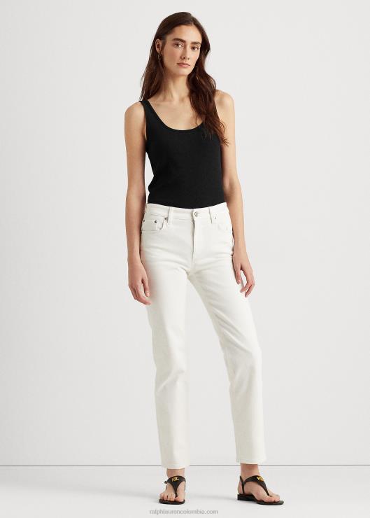 camiseta sin mangas en mezcla de algodón mujer negro Ralph Lauren 2XR2V3830