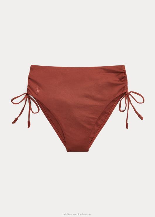 braguita midkini con lazo lateral mujer tierra de siena Ralph Lauren 2XR2V3141