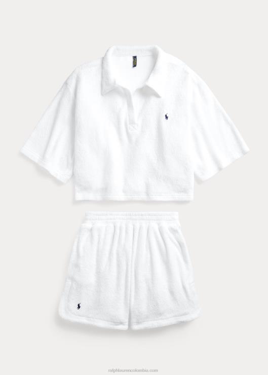 conjunto de polo de rizo y pareo corto mujerRalph Lauren 2XR2V3291