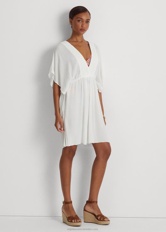 encubrimiento de túnica mujer blanco Ralph Lauren 2XR2V4181