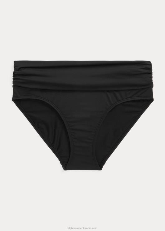 parte inferior de bikini hipster mujer negro Ralph Lauren 2XR2V4216