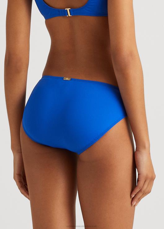 parte inferior de bikini hipster sólida mujerRalph Lauren 2XR2V4165