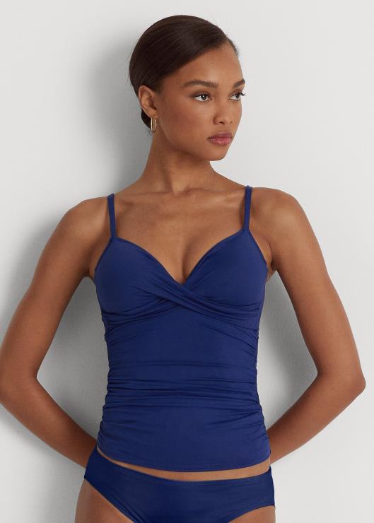 tankini de sobrepelliz mujer zafiro Ralph Lauren 2XR2V4213