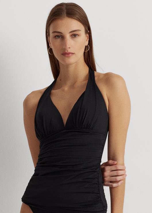 tankini halter mujer negro Ralph Lauren 2XR2V4207