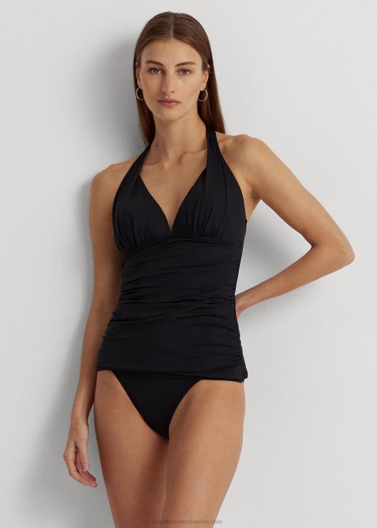 tankini halter mujer negro Ralph Lauren 2XR2V4207