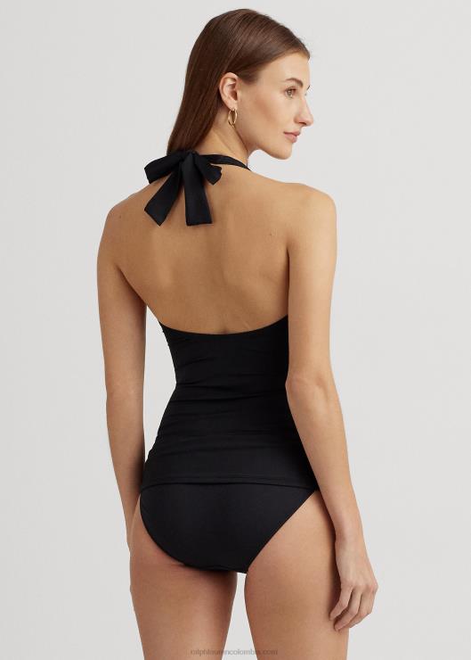tankini halter mujer negro Ralph Lauren 2XR2V4207