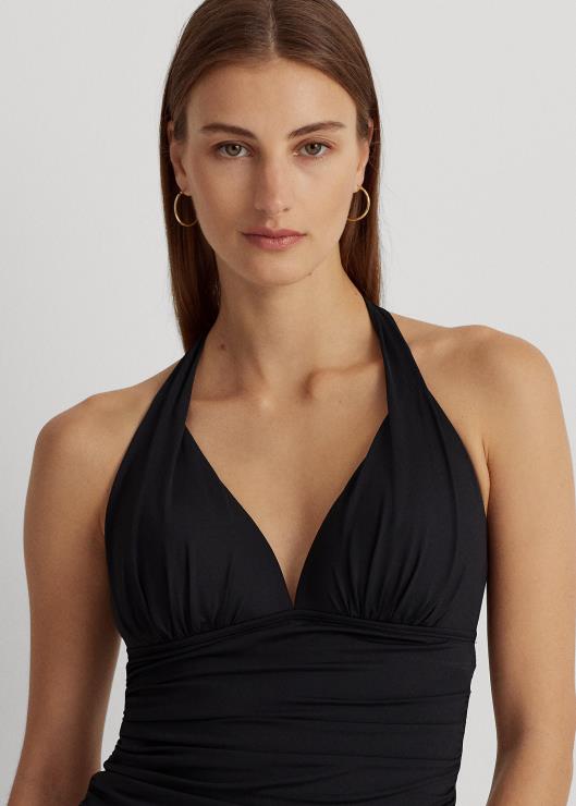 tankini halter mujer negro Ralph Lauren 2XR2V4207