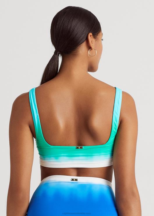 top de bikini sombreado mujer multi Ralph Lauren 2XR2V4155