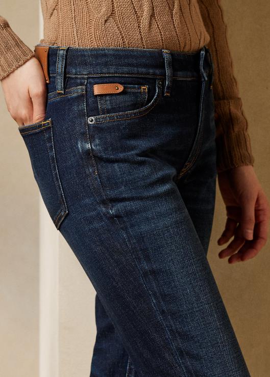 160 jeans ajustados mujer Westgate índigo Ralph Lauren 2XR2V3578