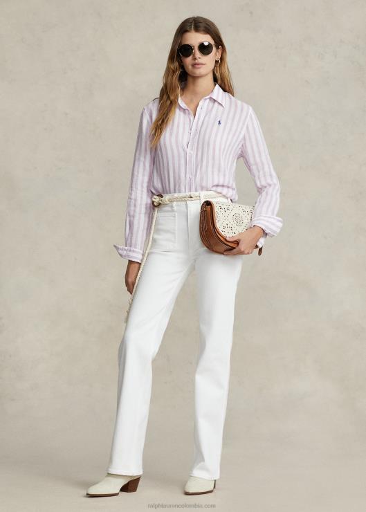 bota de mezclilla mujer lavado de pemba Ralph Lauren 2XR2V9178