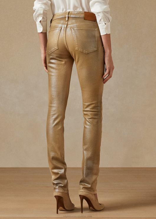 jeans ajustados 160 mujer Miel Ralph Lauren 2XR2V9269