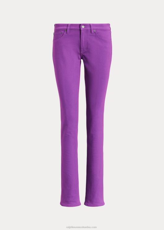 jeans ajustados 160 mujer baya brillante Ralph Lauren 2XR2V3492