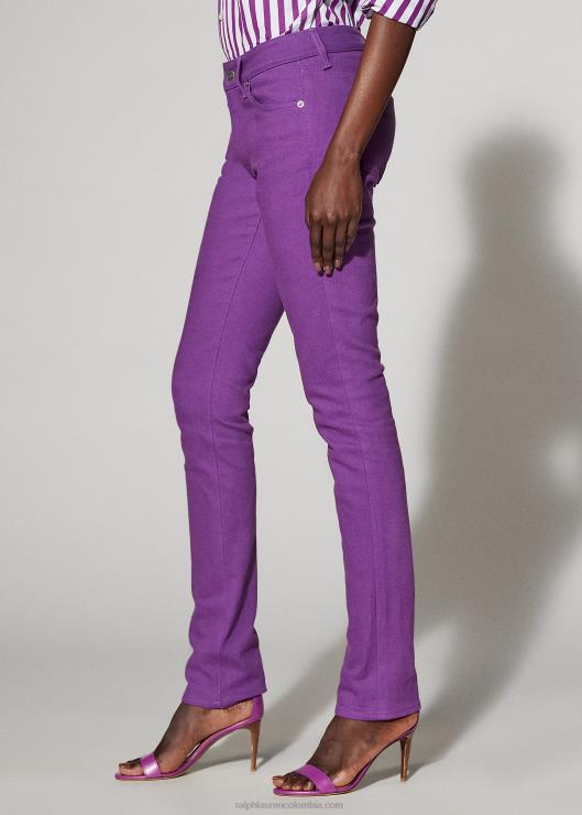 jeans ajustados 160 mujer baya brillante Ralph Lauren 2XR2V3492