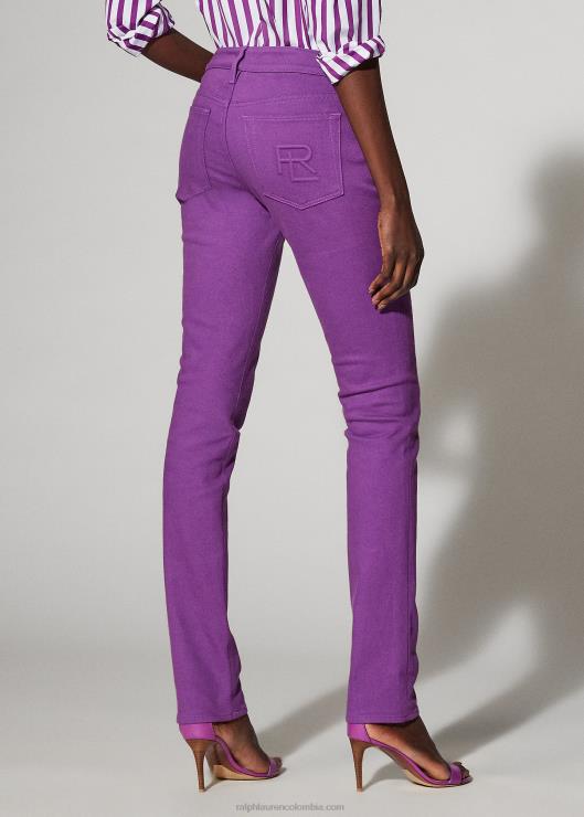jeans ajustados 160 mujer baya brillante Ralph Lauren 2XR2V3492