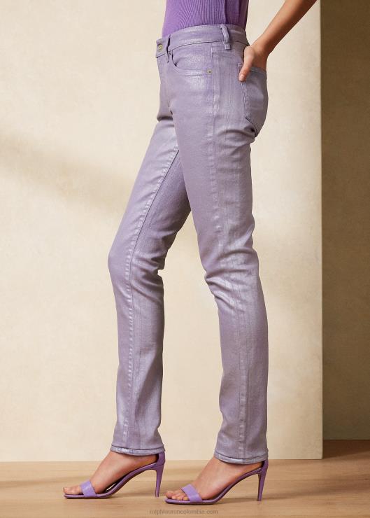 jeans ajustados 160 mujer lila Ralph Lauren 2XR2V3576