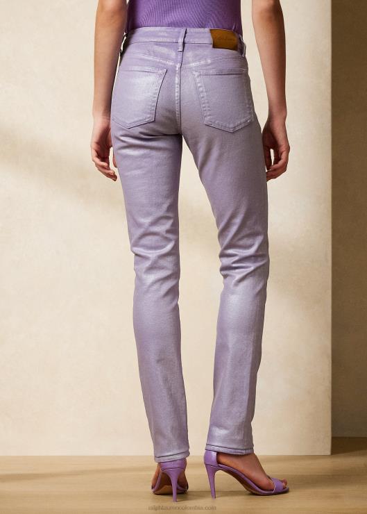 jeans ajustados 160 mujer lila Ralph Lauren 2XR2V3576