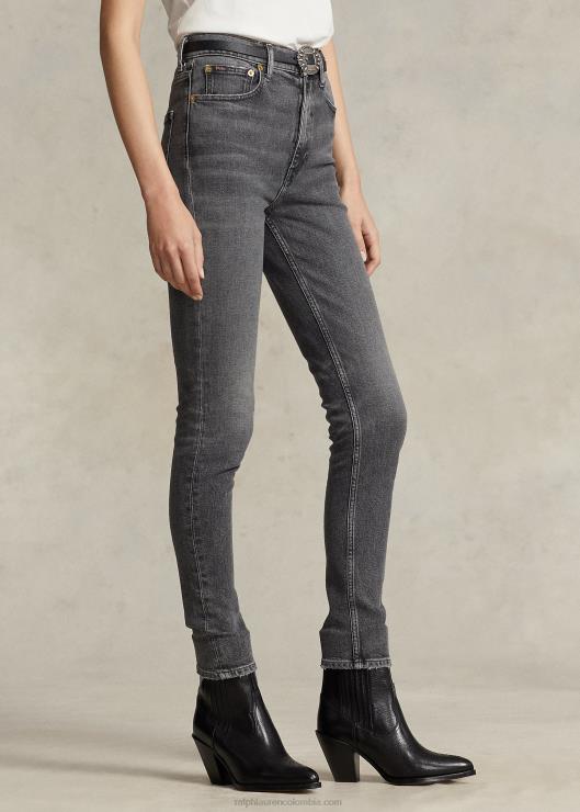 jeans ajustados de tiro alto mujer lavado de lacie Ralph Lauren 2XR2V3230