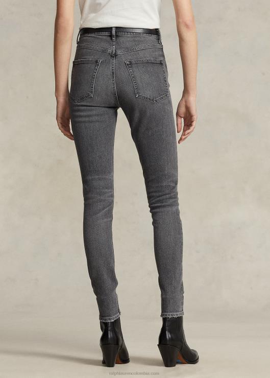 jeans ajustados de tiro alto mujer lavado de lacie Ralph Lauren 2XR2V3230