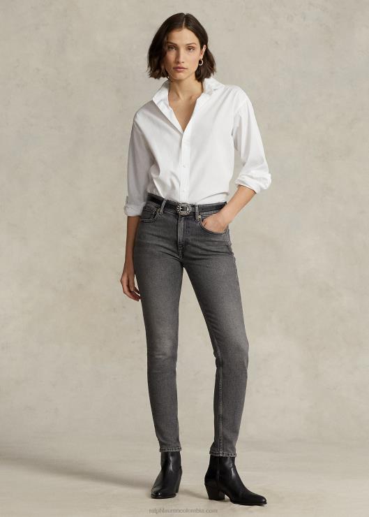 jeans ajustados tompkins mujer lavado de lacie Ralph Lauren 2XR2V3178