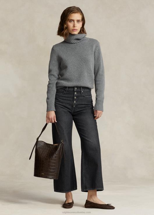 jeans capri anchos mujer angelou lavado Ralph Lauren 2XR2V2890