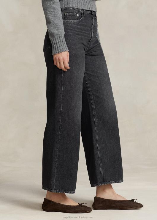 jeans capri anchos mujer angelou lavado Ralph Lauren 2XR2V2890