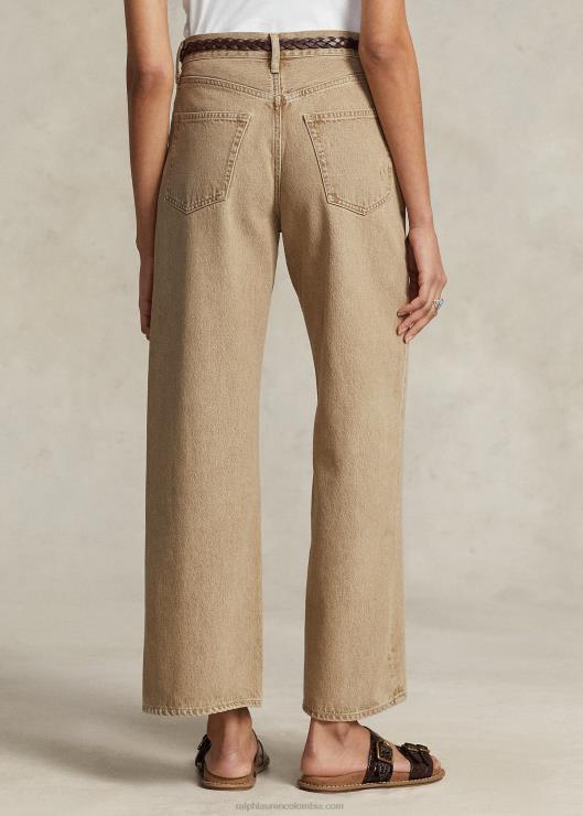 jeans capri anchos mujer lavado solimar Ralph Lauren 2XR2V3168