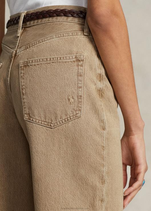 jeans capri anchos mujer lavado solimar Ralph Lauren 2XR2V3168