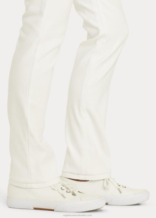 jeans rectos de tiro medio mujer blanco Ralph Lauren 2XR2V4488