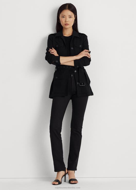 jeans rectos de tiro medio mujer negro Ralph Lauren 2XR2V4264