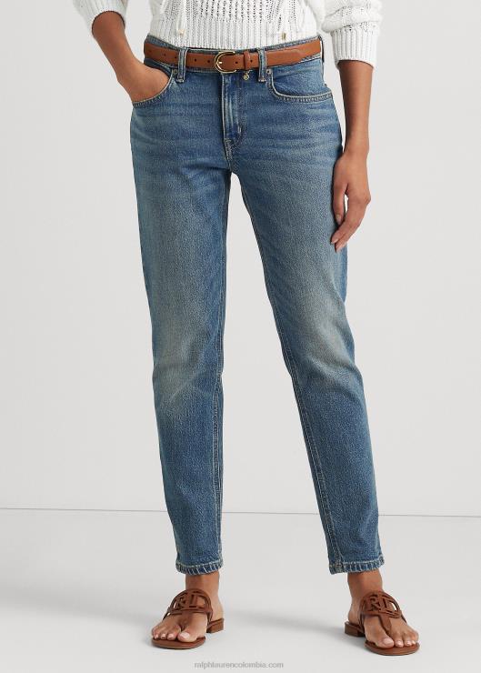 jeans relajados con tobillos cónicos mujerRalph Lauren 2XR2V4479