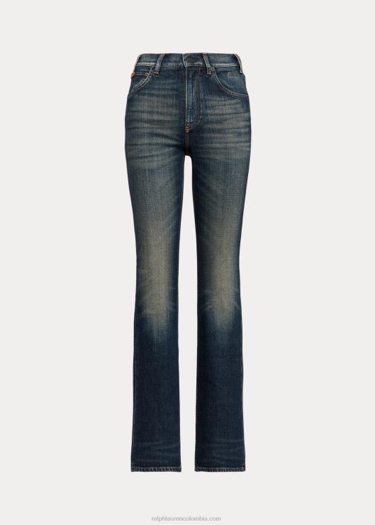 vaqueros bootcut holgados kaida mujer telururo índigo Ralph Lauren 2XR2V9376