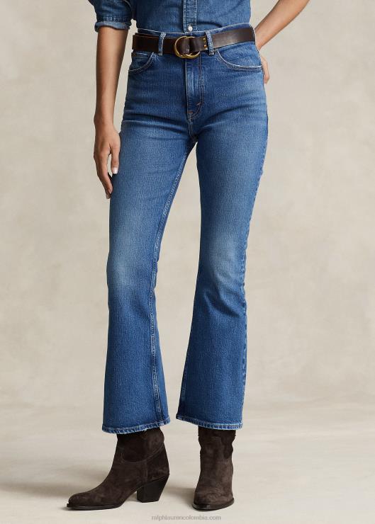 vaqueros crop acampanados mujer lavado persei Ralph Lauren 2XR2V2884