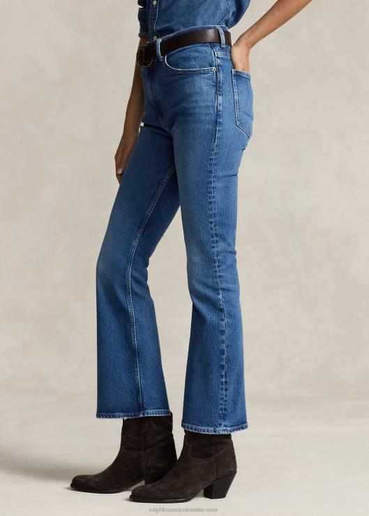 vaqueros crop acampanados mujer lavado persei Ralph Lauren 2XR2V2884