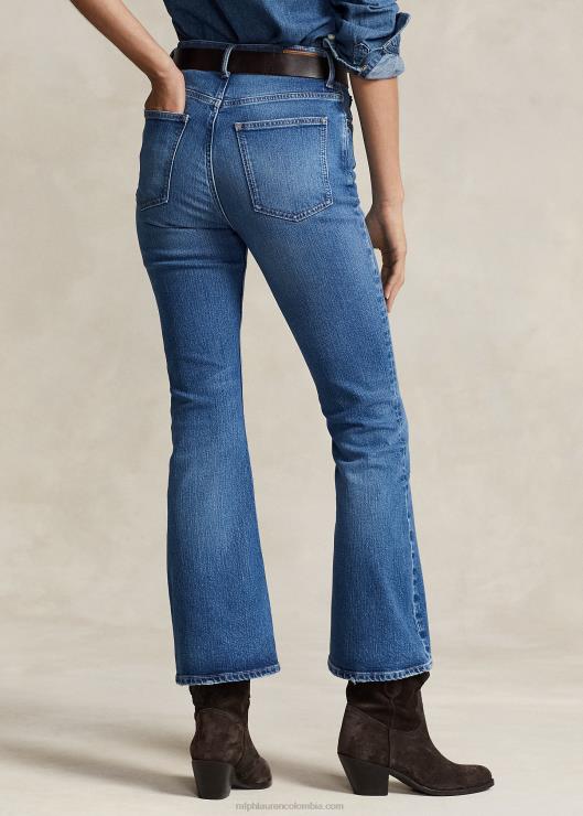 vaqueros crop acampanados mujer lavado persei Ralph Lauren 2XR2V2884