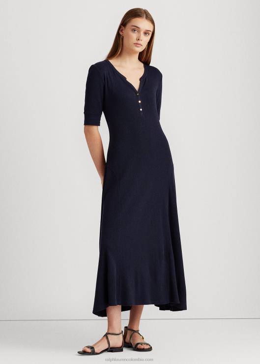 vestido ajustado de algodón mujer Armada Ralph Lauren 2XR2V4237