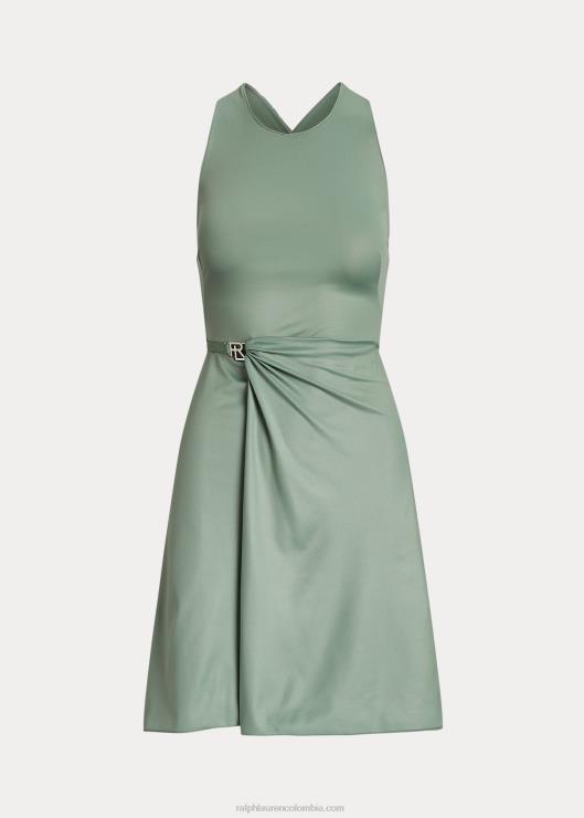 vestido de día sin mangas de jersey haddington mujer salvia de primavera Ralph Lauren 2XR2V3560