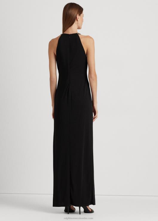 vestido de jersey con cuello halter mujerRalph Lauren 2XR2V9533