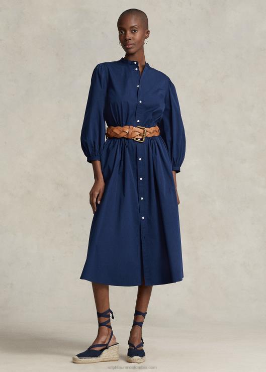 vestido de paño de algodón mujer Marina de Newport Ralph Lauren 2XR2V3076
